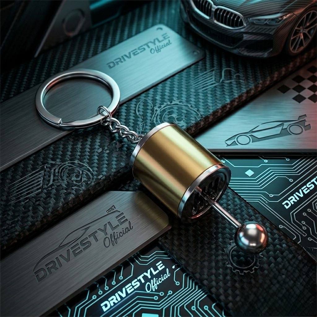 6-Speed Manual Gearbox Keychain 🏎️⚙️