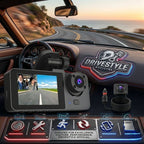 DriveStyle AI 3-Way Ultimate Dash Cam