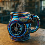 Turbocharger 3D Performance Mug 🏎️☕✨
