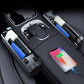 Gap Storage Organizer with Built-in Charger 🏎️⚡📦