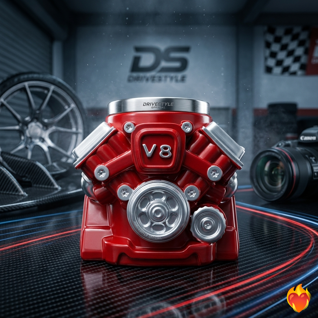 Engine Cylinder Performance Mug 🏎️☕🔥