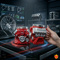 Engine Cylinder Performance Mug 🏎️☕🔥
