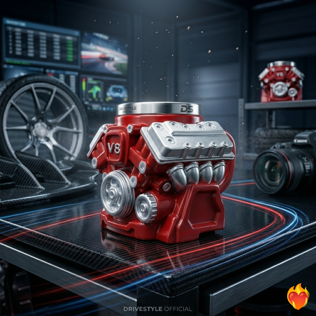 Engine Cylinder Performance Mug 🏎️☕🔥
