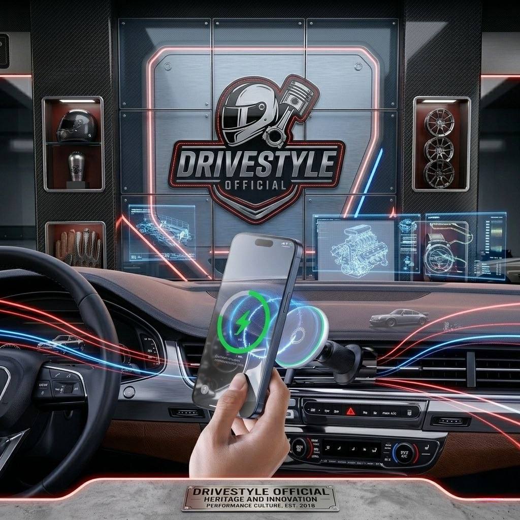 Magnetic Alloy Dash Phone Holder 🏎️🧲📱