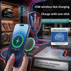 Magnetic Alloy Dash Phone Holder 🏎️🧲📱