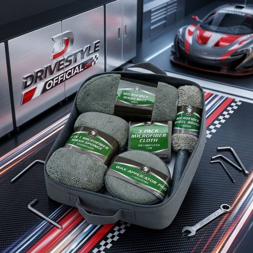9-Piece Professional Car Detailing Kit 🏎️🧼🧤