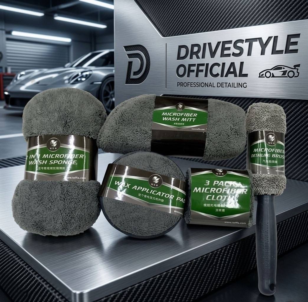 9-Piece Professional Car Detailing Kit 🏎️🧼🧤