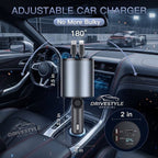 120W Retractable Car Charger