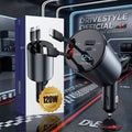 120W Retractable Car Charger