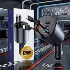 120W Retractable Car Charger