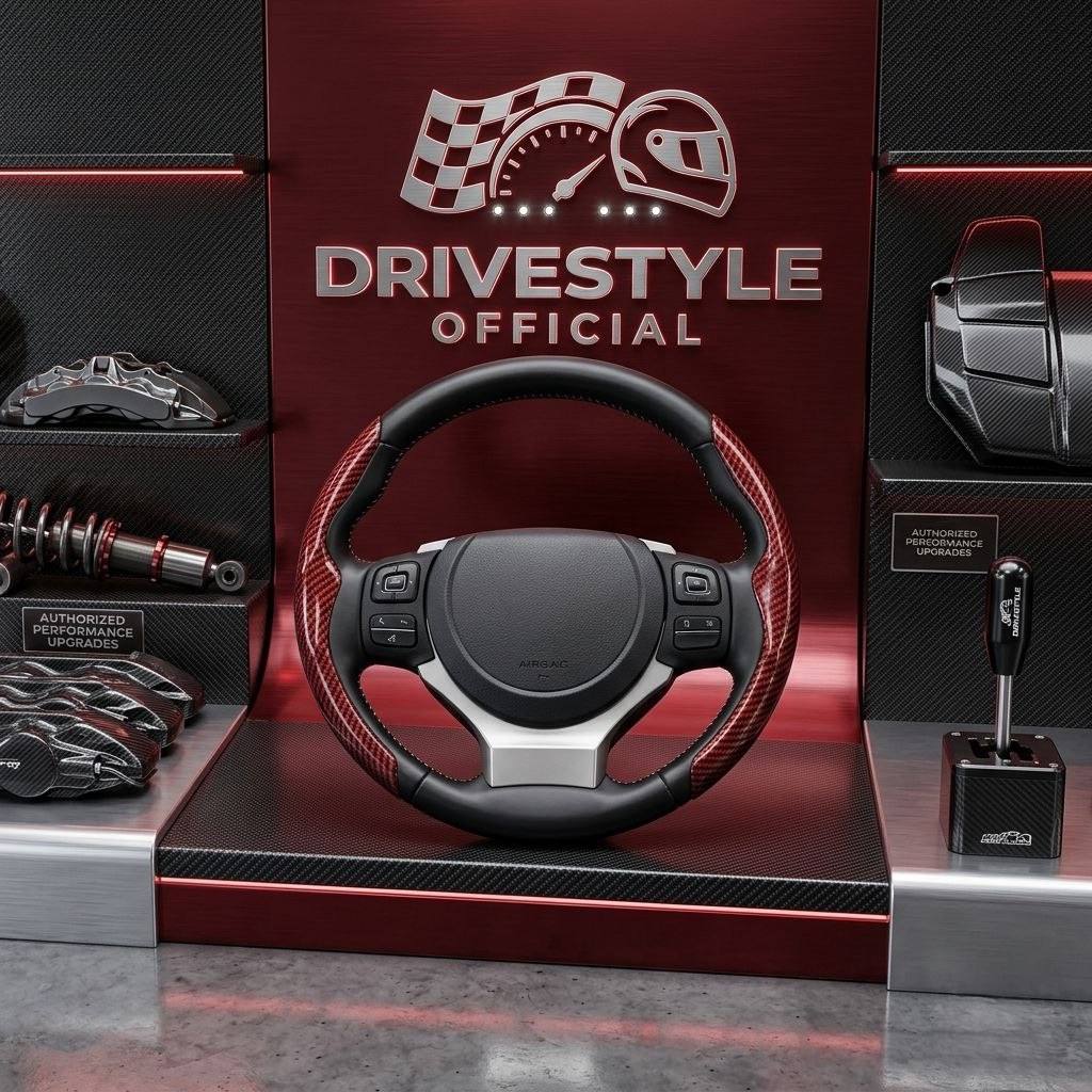 DriveStyle Carbon Steering Cover