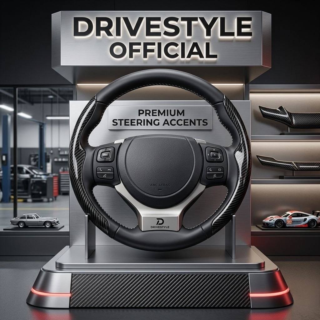 DriveStyle Carbon Steering Cover
