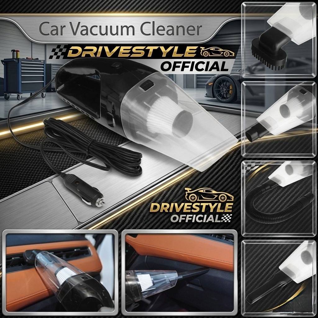 DriveStyle Pro Handheld Car Vacuum