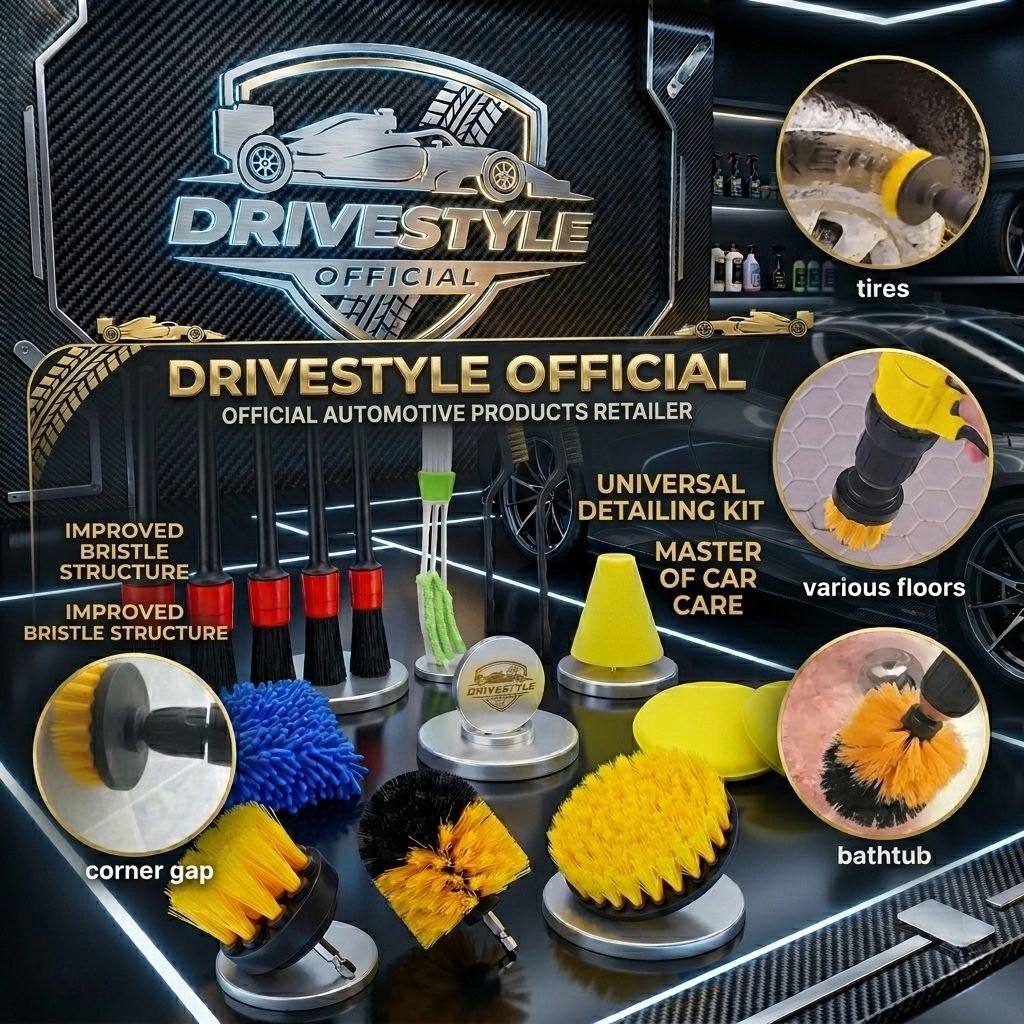 DriveStyle 17-Piece Pro Detailing Kit