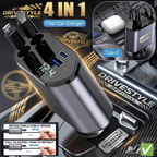 DriveStyle 120W 4-in-1 Retractable Car Charger