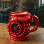 Turbocharger 3D Performance Mug 🏎️☕✨